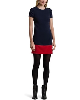 Lauren Ralph Lauren: Двухцветное платье 