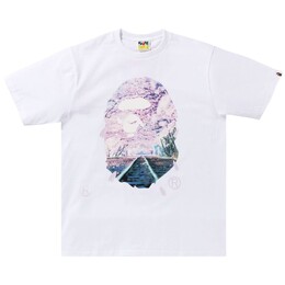 A BATHING APE: Белая футболка 
