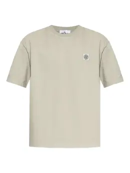 Stone Island: Хлопковая футболка 
