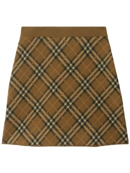 Burberry: Короткая юбка 