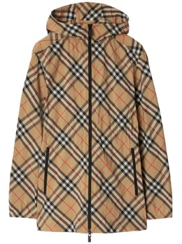 Burberry: Пальто в клетку 