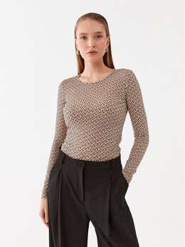 Pinko: Бежевая блуза 