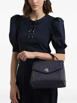 Lauren Ralph Lauren: Синяя сумка через плечо 