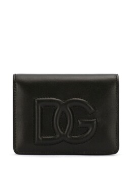 Dolce & Gabbana: Чёрный кошелёк  DG