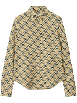 Burberry: Рубашка в клетку 