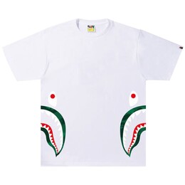 A BATHING APE: Белая футболка 