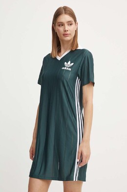Adidas Originals: Зелёное платье 