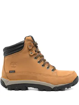 Timberland: Коричневые ботинки 