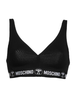 Moschino: Чёрный бюстгальтер 