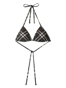 Burberry: Топ в клетку 