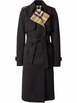 Burberry: Чёрный плащ 