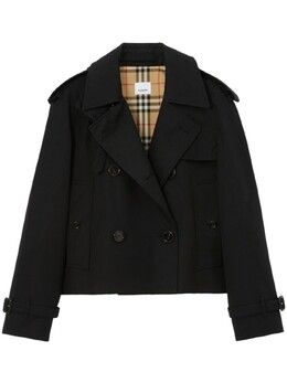Burberry: Короткий плащ 
