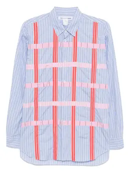 Comme Des Garçons Shirt: Рубашка в полоску 