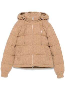Polo Ralph Lauren: Коричневый пуховик 