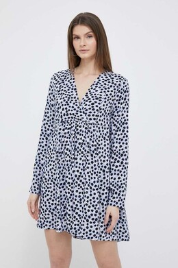 United Colors Of Benetton: Синее платье 