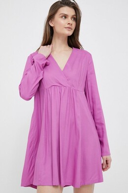 United Colors Of Benetton: Фиолетовое платье 