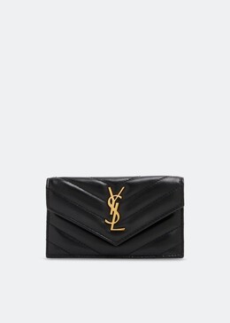 Saint Laurent: Чёрный картхолдер  Fragments