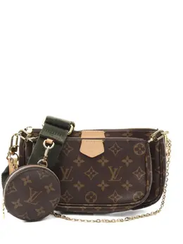 Louis Vuitton Pre-Owned: Коричневая сумка 