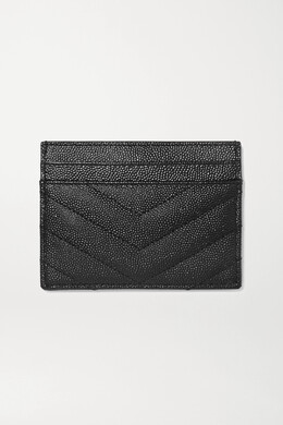 Saint Laurent: Чёрный картхолдер 