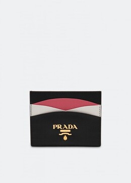 Prada: Розовый картхолдер 