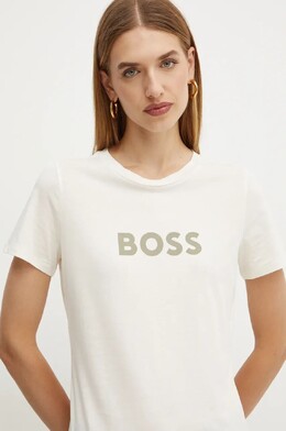 BOSS Orange: Хлопковая футболка 