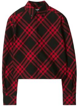 Burberry: Короткая рубашка 