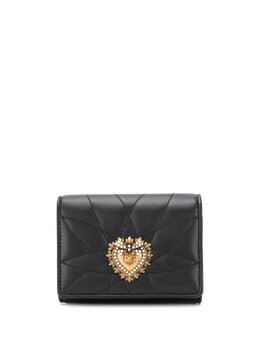 Dolce & Gabbana: Чёрный кошелёк  Devotion