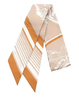 Hermès Pre-Owned: Бежевый шарф 