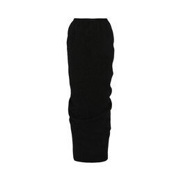 Rick Owens: Юбка  Pillar из шерсти