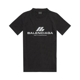 Balenciaga: Обтягивающая футболка 