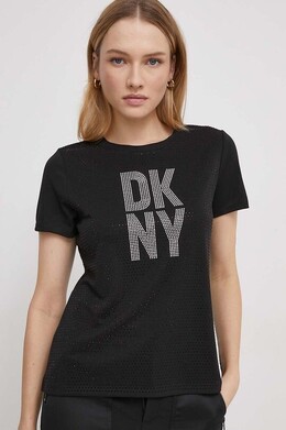 DKNY: Чёрная футболка 