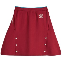 Adidas: Бордовая юбка  Wales Bonner