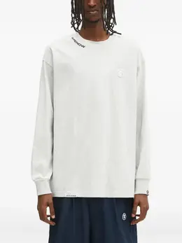 AAPE BY *A BATHING APE®: Футболка с длинным рукавом 
