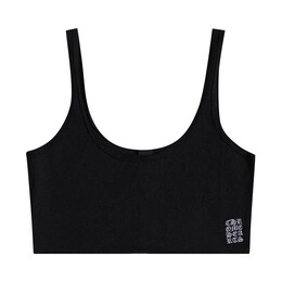 Chrome Hearts: Чёрный топ 