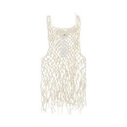 MM6 Maison Margiela: Белый топ 