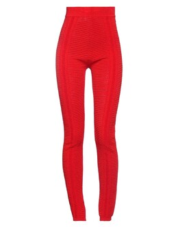 Balmain: Красные брюки 