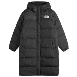 The North Face: Чёрный пуховик 