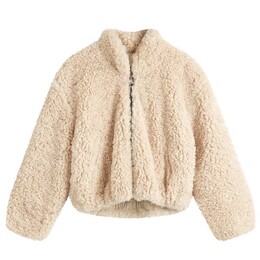 Isabel Marant Étoile: Плюшевая куртка 