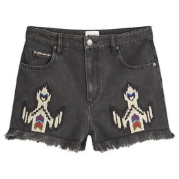 Isabel Marant Étoile: Шорты с вышивкой 