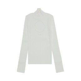 Courreges: Белый свитер 
