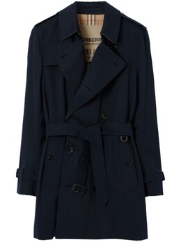 Burberry: Синее пальто  Kensington Heritage