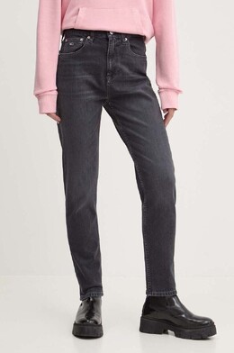 Tommy Jeans: Чёрные джинсы 