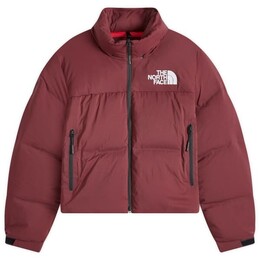 The North Face: Фиолетовая куртка  Nuptse