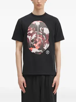 A BATHING APE®: Чёрная футболка 
