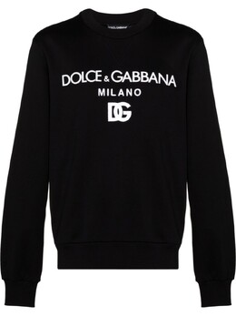 Dolce & Gabbana: Чёрная толстовка 