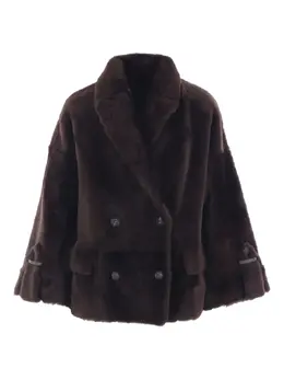 Brunello Cucinelli: Двубортное пальто 