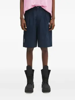 AAPE BY *A BATHING APE®: Синие шорты 