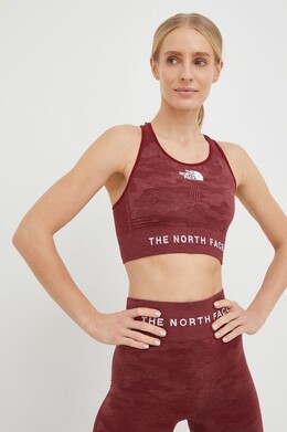 The North Face: Бордовый бюстгальтер 