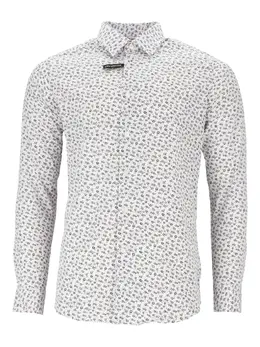 Scotch & Soda: Рубашка с растительным принтом 