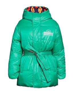Dsquared2: Зелёный пуховик 